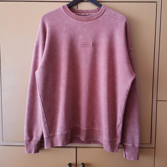 Abercrombie & Fitch Other - Abercrombie & Fitch Relaxed Plaque Logo Crew Sweatshirt (L)